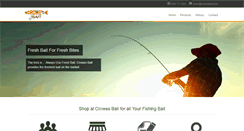 Desktop Screenshot of crowesbait.com