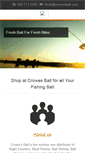 Mobile Screenshot of crowesbait.com